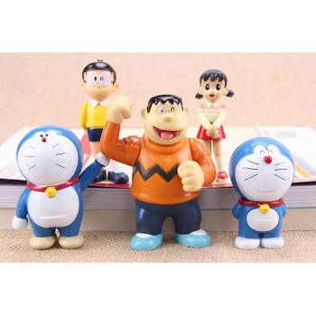 Doraemon figures set(5pcs a set)