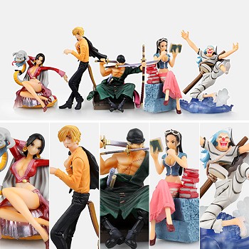 One Piece figures set(5pcs a set)