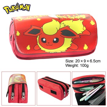 Pokemon Flareon anime pen bag