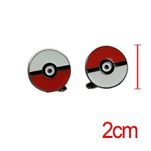 Pokemon cufflink cuff sleeve button set(2pcs a set...