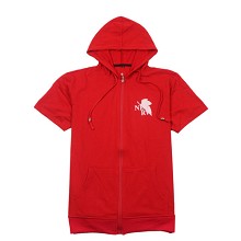 EVA cotton short sleeve hoodie