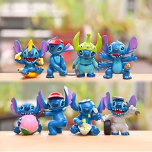 Stitch figures set(8pcs a set)