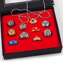 Assassin's Creed rings set(10pcs a set)