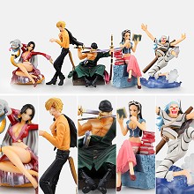 One Piece figures set(5pcs a set)