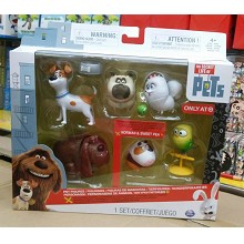 The Secret Life of Pets figures a set