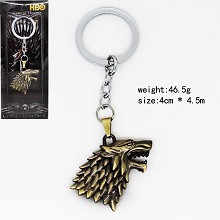 Game of Thrones key chain