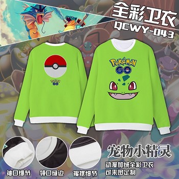 Pokemon go long sleeve hoodie