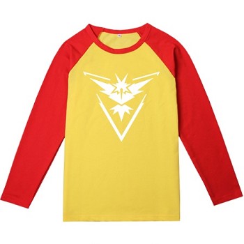 Pokemon go Instinct long sleeve cotton t-shirt