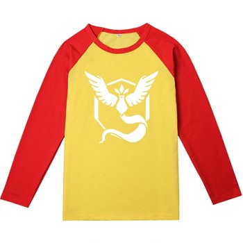 Pokemon go Mystic long sleeve cotton t-shirt