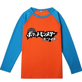 Pokemon long sleeve cotton t-shirt