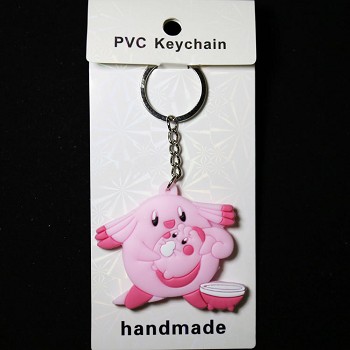 Digital Monster two-sided key chain