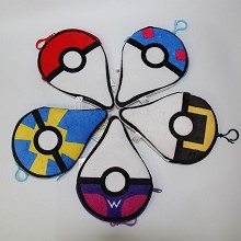 Pokemon plush wallets set(5pcs a set)