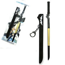 Black rock shooter weapon key chain 220mm