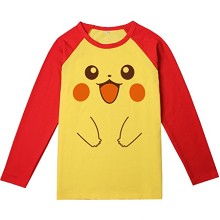 Pokemon long sleeve cotton t-shirt