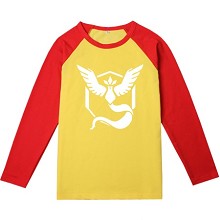 Pokemon go Mystic long sleeve cotton t-shirt