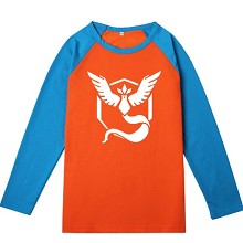 Pokemon go Mystic long sleeve cotton t-shirt