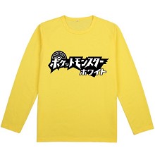 Pokemon long sleeve cotton t-shirt