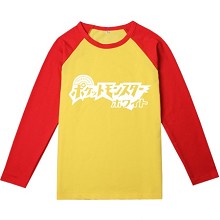 Pokemon long sleeve cotton t-shirt