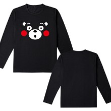 Kumamon long sleeve cotton t-shirt 