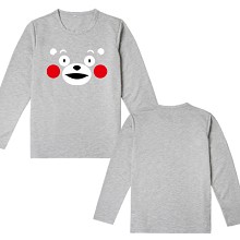 Kumamon long sleeve cotton t-shirt