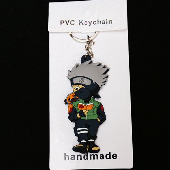 Naruto Kakashi two-sided key chain