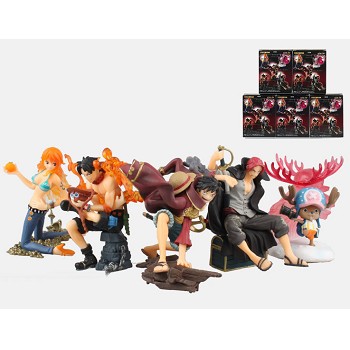 One Piece figures set(5pcs a set)