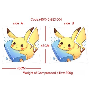Pokemon go two-sided pillow