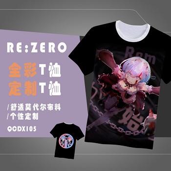 Re:Life in a different world from zero Rem t-shirt