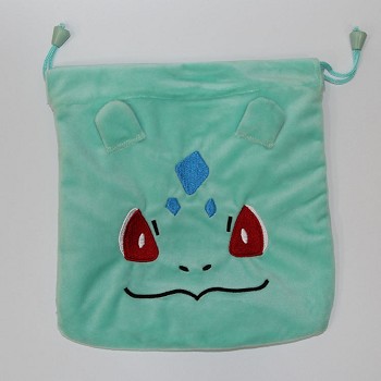 Pokemon plush drawstring bag