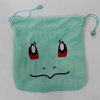 Pokemon plush drawstring bag