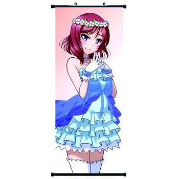 lovelive long wall scroll