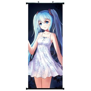 Hatsune Miku long wall scroll 40*102CM