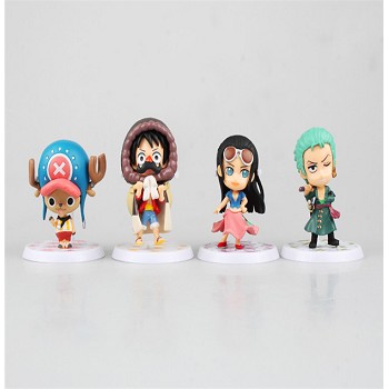 One Piece figures set(4pcs a set)