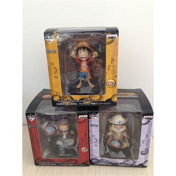 One Piece figures set(3pcs a set)