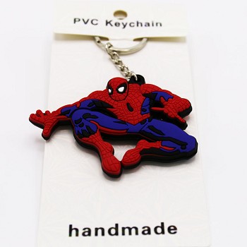 Spider-Man PVC two-sided key chain