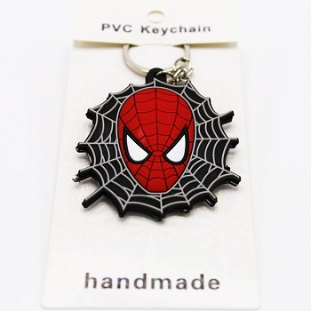 Spider-Man PVC two-sided key chain