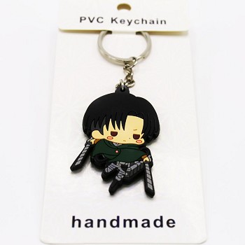 Attack on Titan PVC two-sided key chain