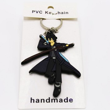 Sword Art Online PVC two-sided key chain