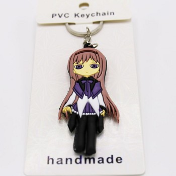 Puella Magi Madoka Magica PVC two-sided key chain