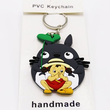 TOTORO PVC two-sided key chain