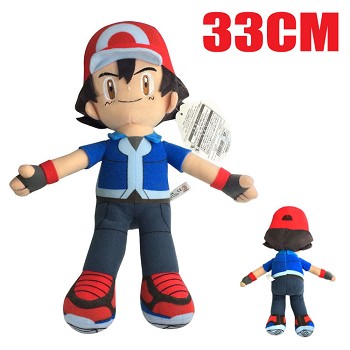 13inches Pokemon Red anime plush doll