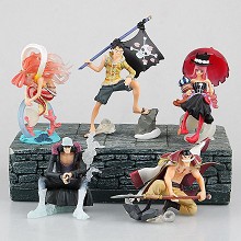 One Piece figures set(5pcs a set)