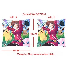 Pokemon go two-sided pillow