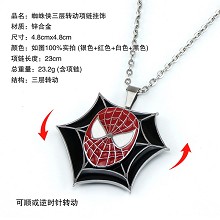 Spider man necklace