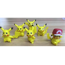 Pokemon figures set(6pcs a set)