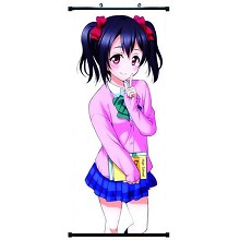 lovelive long wall scroll