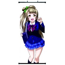 lovelive long wall scroll