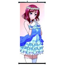 lovelive long wall scroll