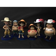 One piece figures set(6pcs a set)