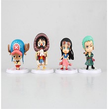 One Piece figures set(4pcs a set)